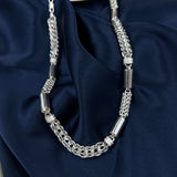 Stylish Alpha Silver Chain