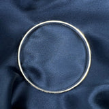 stylish silver bangle set