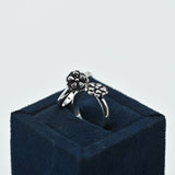 Tarini toe ring in 925 silver