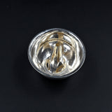 Traditional aura dome stand silver