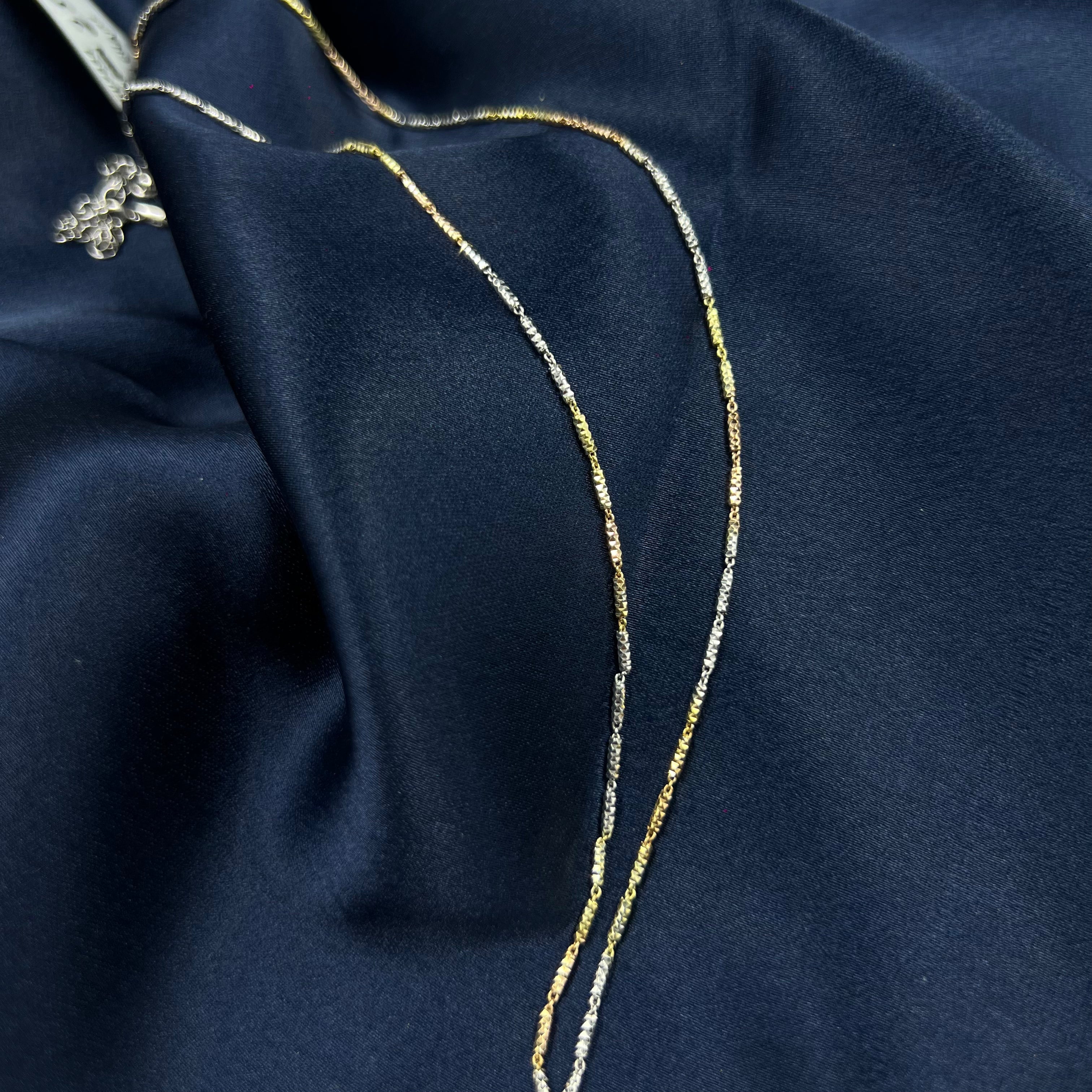 Tri metal classic chain