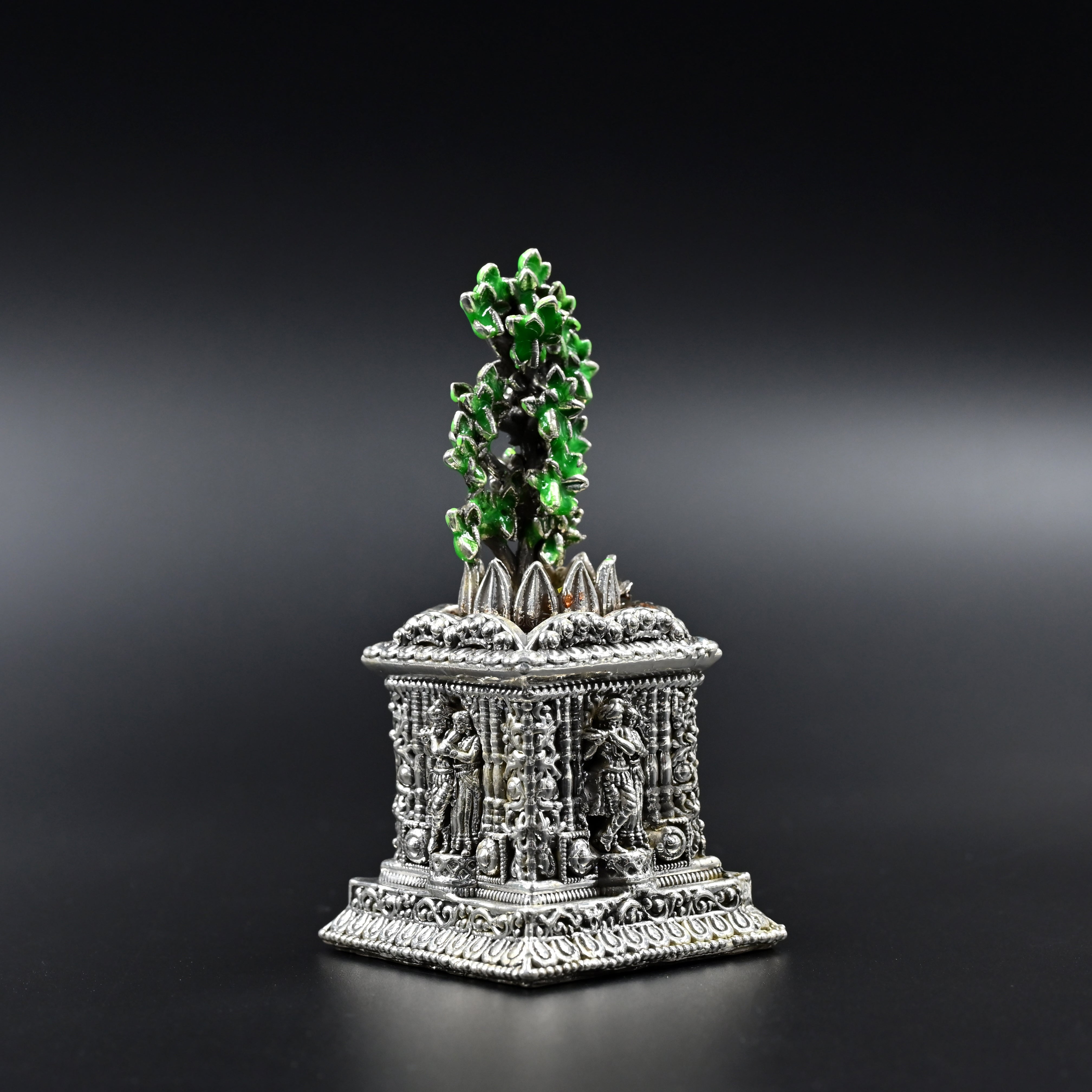 925 sterling silver Tulsi idol pooja item