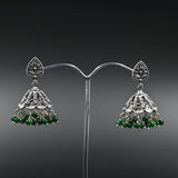 Vrinda jhumki in 925 silver